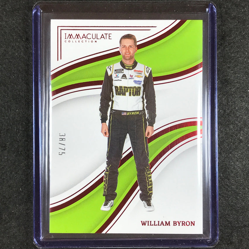 2023 Chronicles Racing WILLIAM BYRON Immaculate Red 38/75