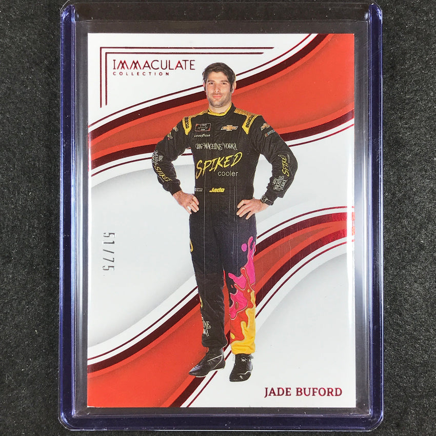 2023 Chronicles Racing JADE BUFORD Immaculate Red 51/75