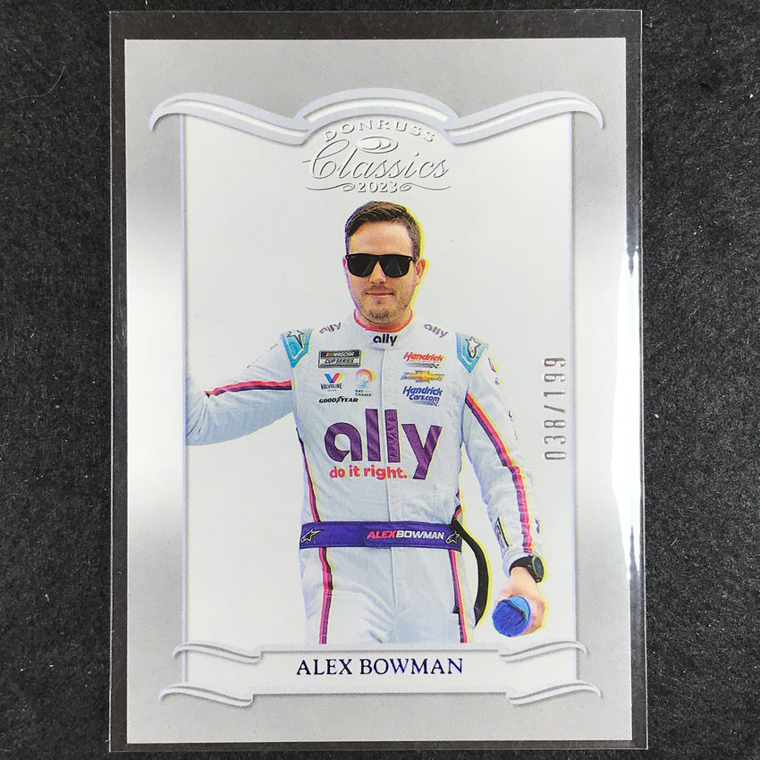 2023 Chronicles Racing ALEX BOWMAN Classics Blue 38/199