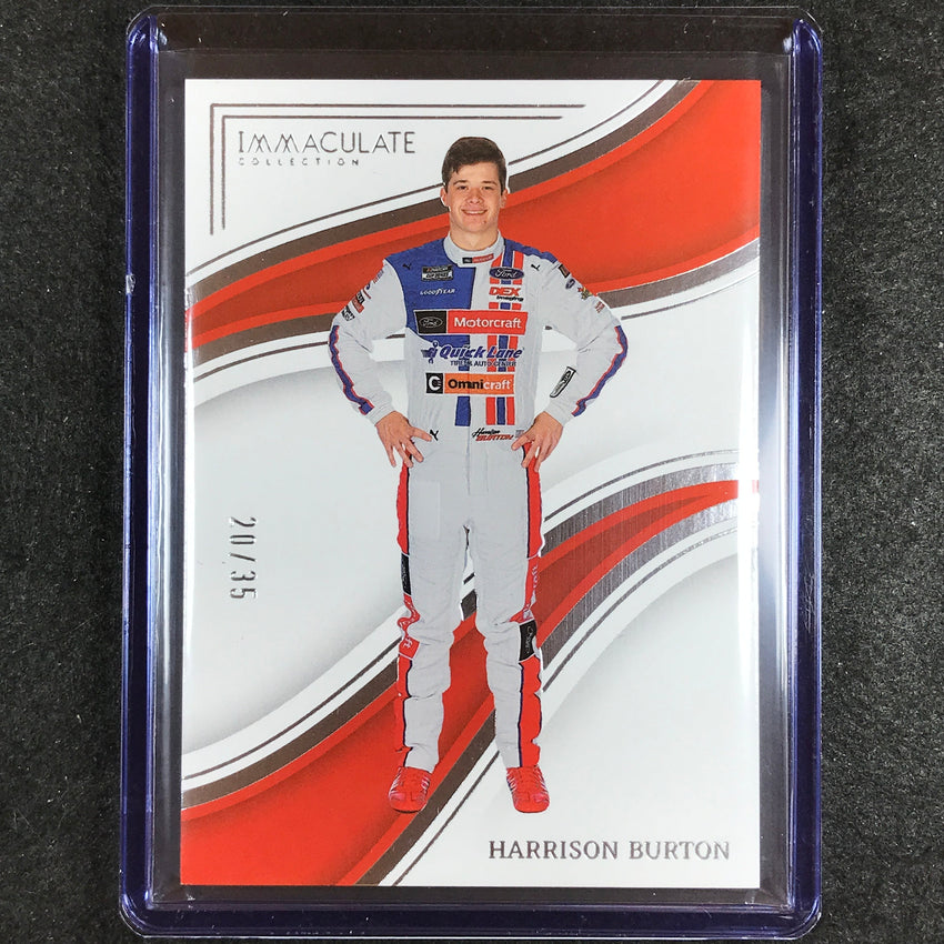 2023 Chronicles Racing HARRISON BURTON Immaculate Silver 20/35