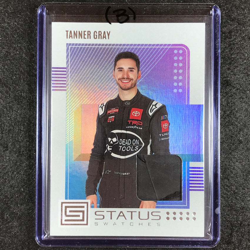2023 Chronicles Racing TANNER GRAY Status Swatches Jersey Relic (B) #TG