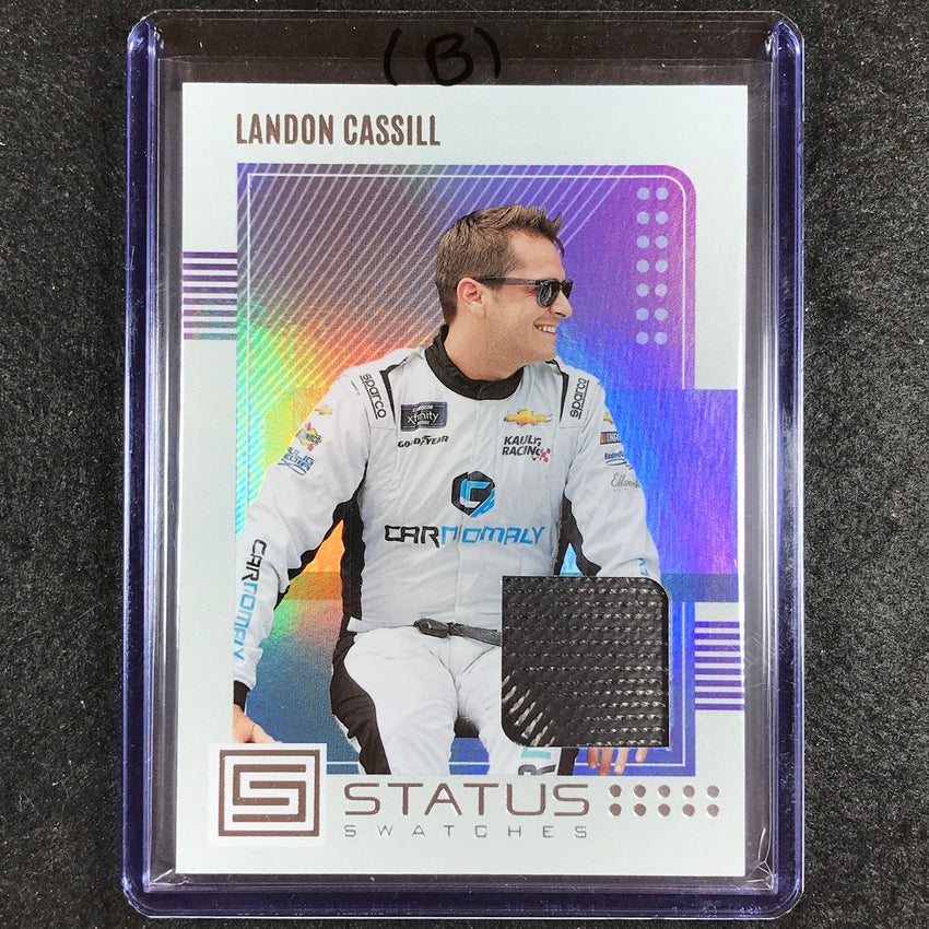 2023 Chronicles Racing LANDON CASSILL Status Swatches Jersey Relic (B) #LC