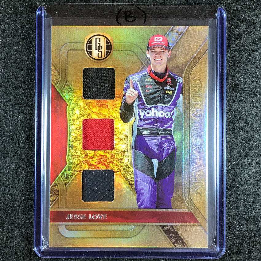 2023 Chronicles Racing JESSE LOVE Gold Standard Newly Minted Jersey (B) #JL