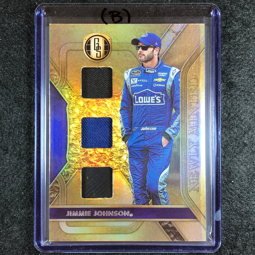 2023 Chronicles Racing JIMMIE JOHNSON Gold Standard Newly Minted Jersey (B) No. JJ
