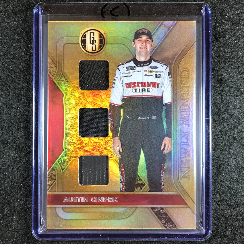 2023 Chronicles Racing AUSTIN CINDRIC Gold Standard Newly Minted Jersey (C) #AC