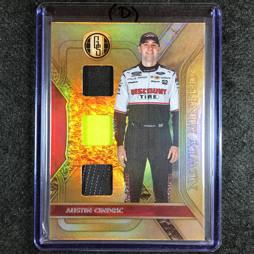 2023 Chronicles Racing AUSTIN CINDRIC Gold Standard Newly Minted Jersey (D) #AC