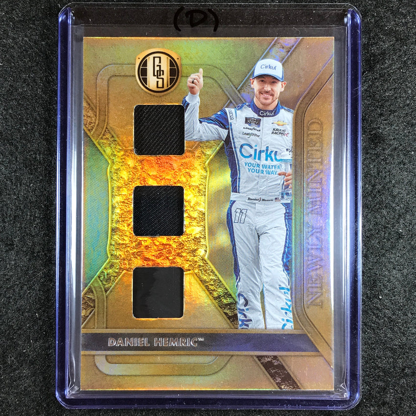 2023 Chronicles Racing DANIEL HEMRIC Gold Standard Newly Minted Jersey (D) #DH