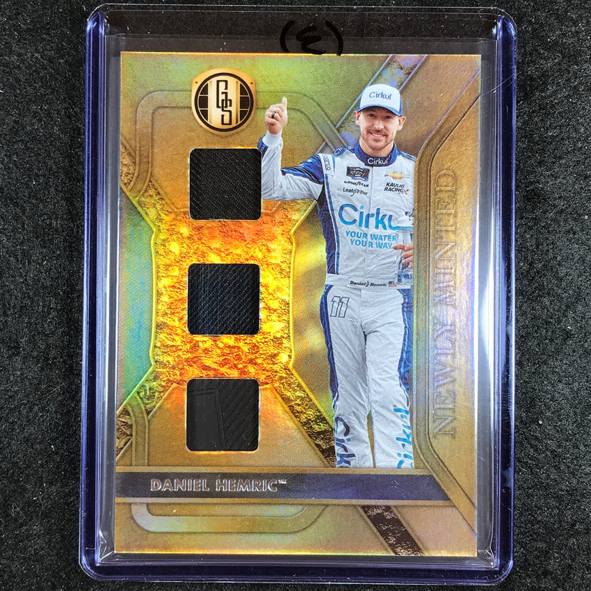 2023 Chronicles Racing DANIEL HEMRIC Gold Standard Newly Minted Jersey (E) #DH
