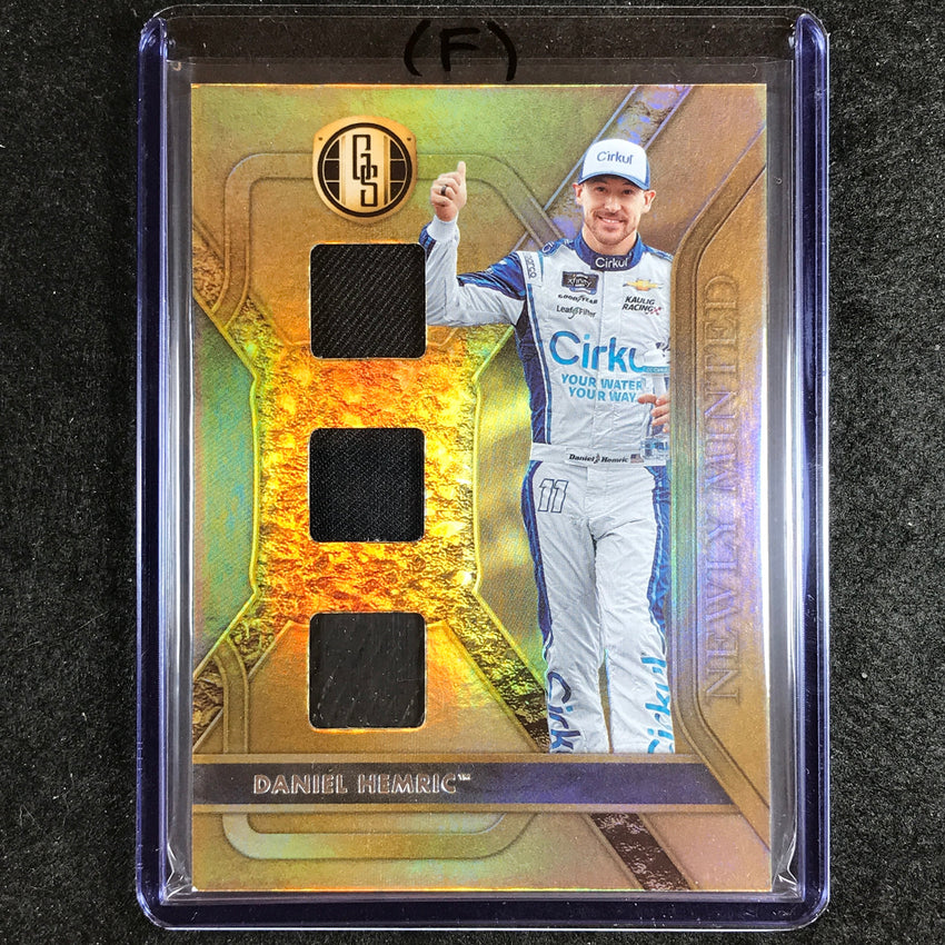2023 Chronicles Racing DANIEL HEMRIC Gold Standard Newly Minted Jersey (F) #DH