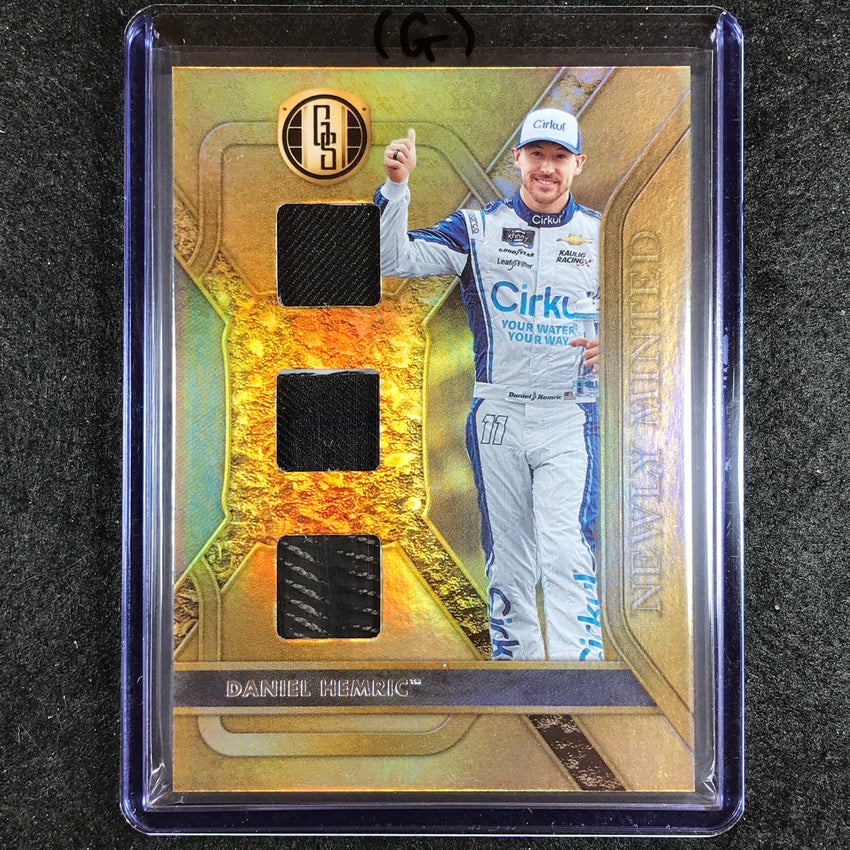 2023 Chronicles Racing DANIEL HEMRIC Gold Standard Newly Minted Jersey (G) #DH