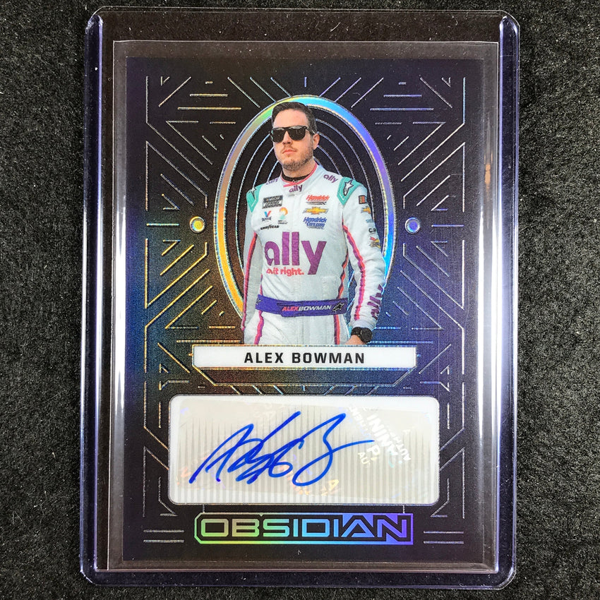 2023 Chronicles Racing ALEX BOWMAN Obsidian Auto #AB
