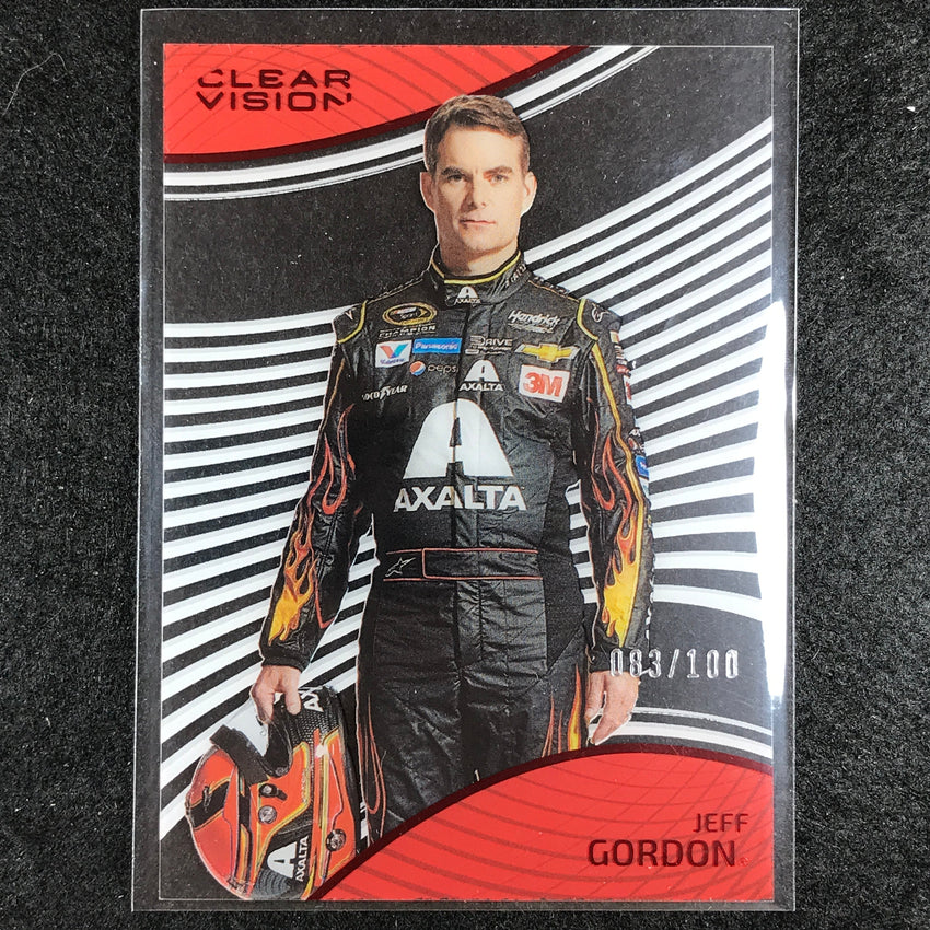 2023 Chronicles Racing JEFF GORDON Clear Vision Acetate Red 83/100