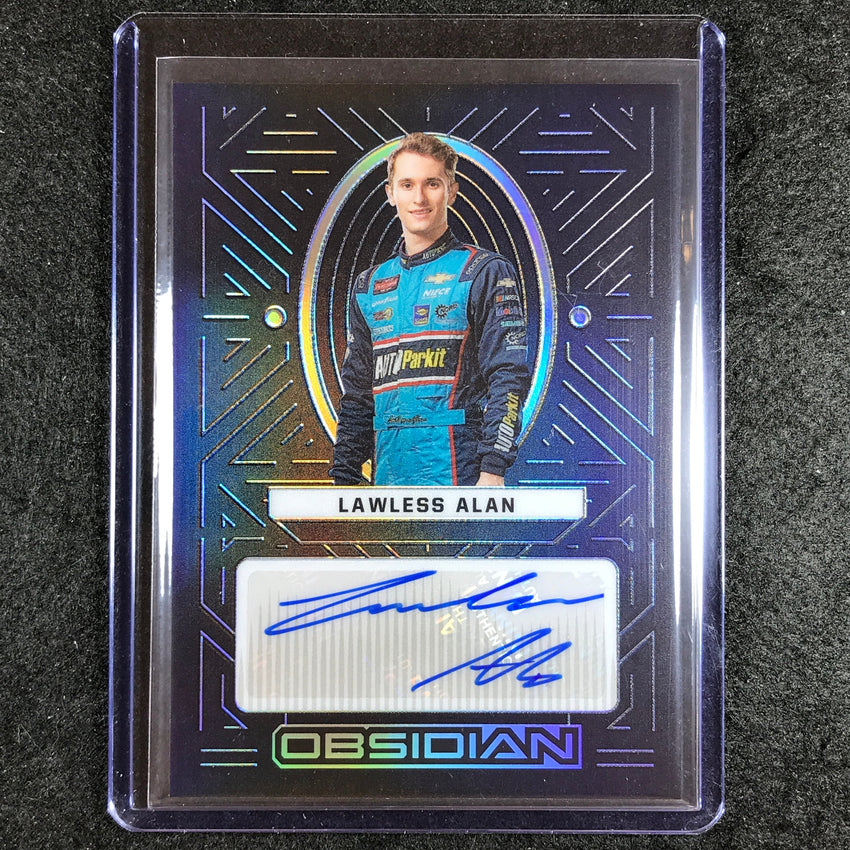 2023 Chronicles Racing LAWLESS ALAN Obsidian Rookie Auto #LA