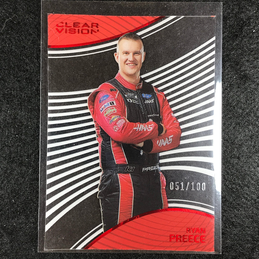2023 Chronicles Racing RYAN PREECE Clear Vision Acetate Red 51/100
