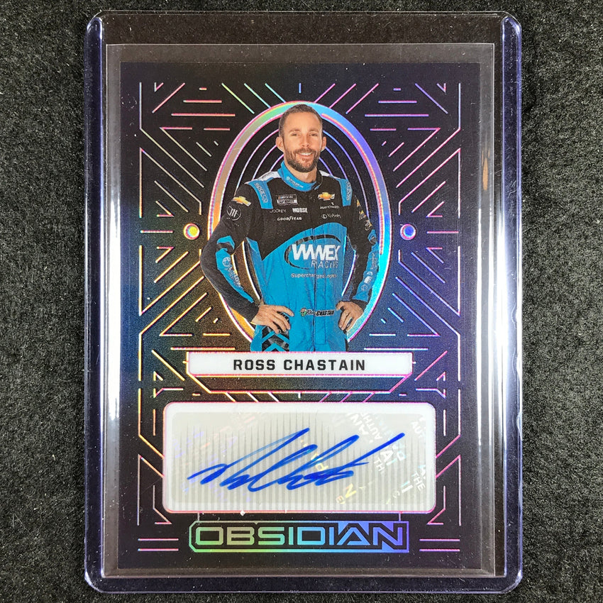 2023 Chronicles Racing ROSS CHASTAIN Obsidian Auto Pink Electric Etch 1/25