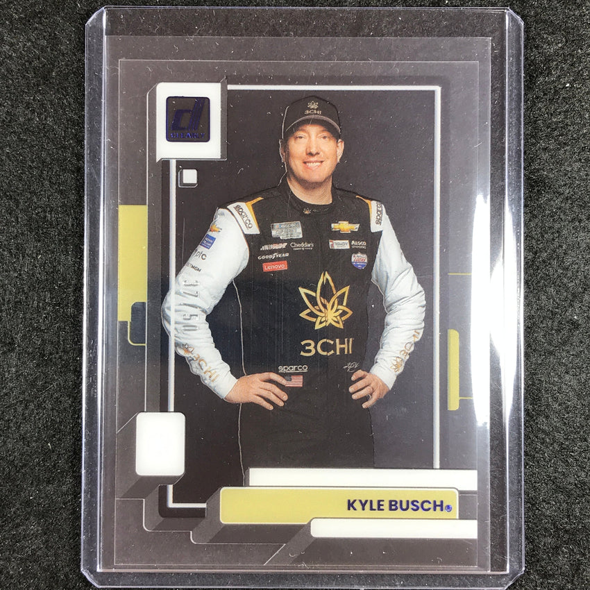 2023 Chronicles Racing KYLE BUSCH Clearly Donruss Acetate Blue 37/50
