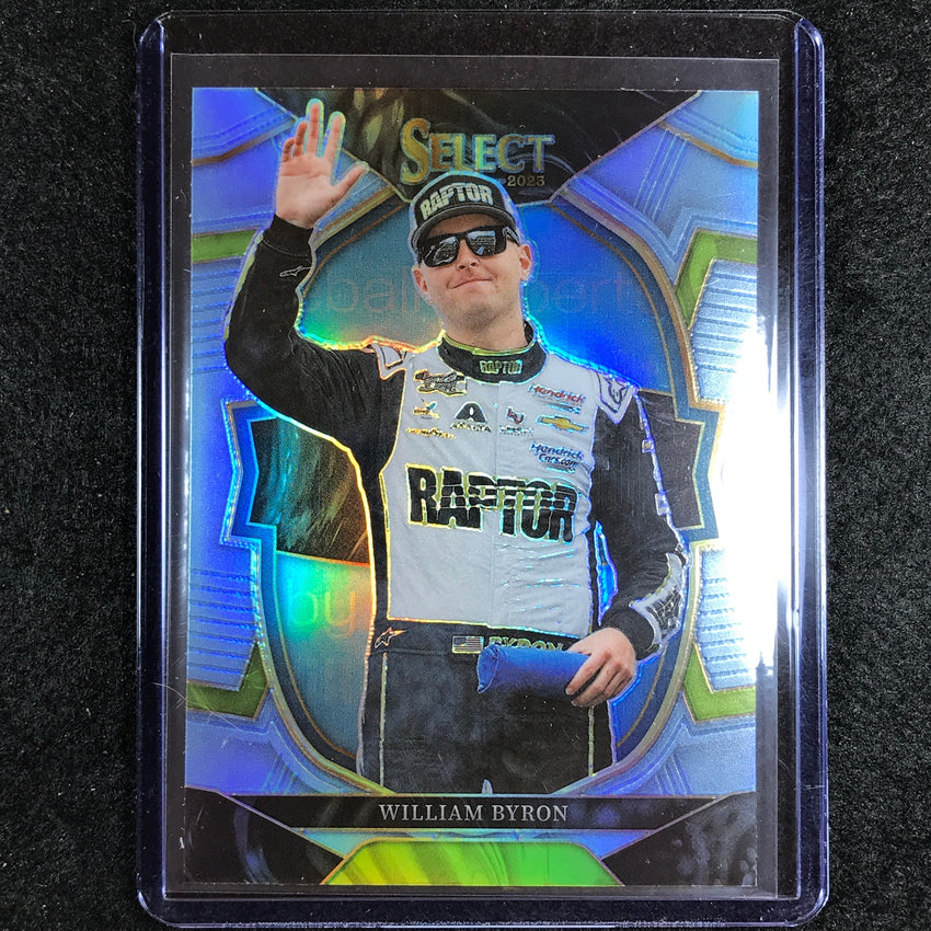2023 Chronicles Racing WILLIAM BYRON Select Carolina Blue Prizm #14