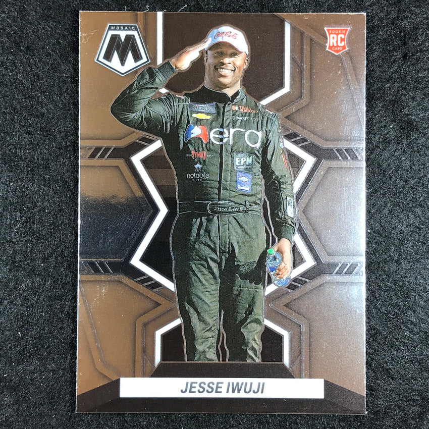 2023 Chronicles Racing JESSE IWUJI Mosaic Rookie Base #2