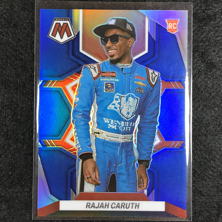 2023 Chronicles Racing RAJAH CARUTH Mosaic Rookie Blue 79/199