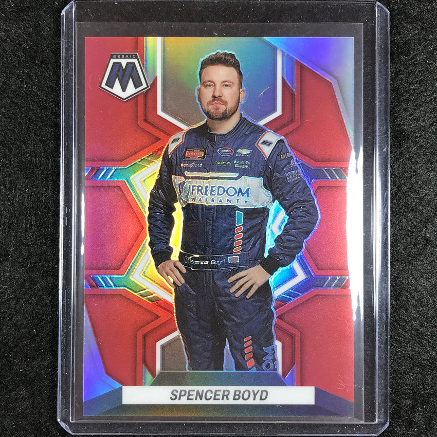 2023 Chronicles Racing SPENCER BOYD Mosaic Red 80/99