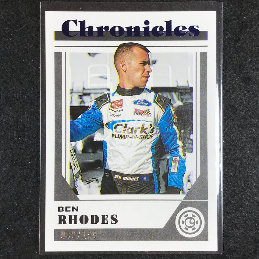 2023 Chronicles Racing BEN RHODES Chronicles Base Blue 46/199
