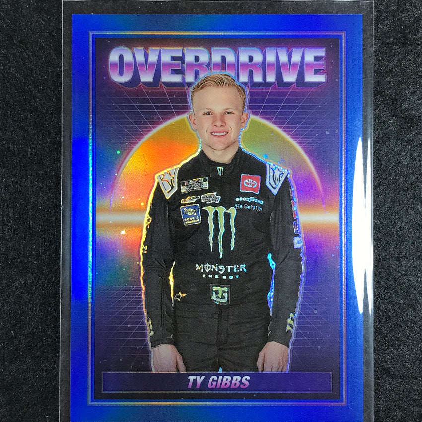 2023 Chronicles Racing TY GIBBS Overdrive Blue 73/199