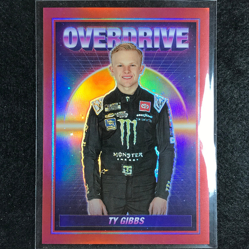 2023 Chronicles Racing TY GIBBS Overdrive Red 36/99