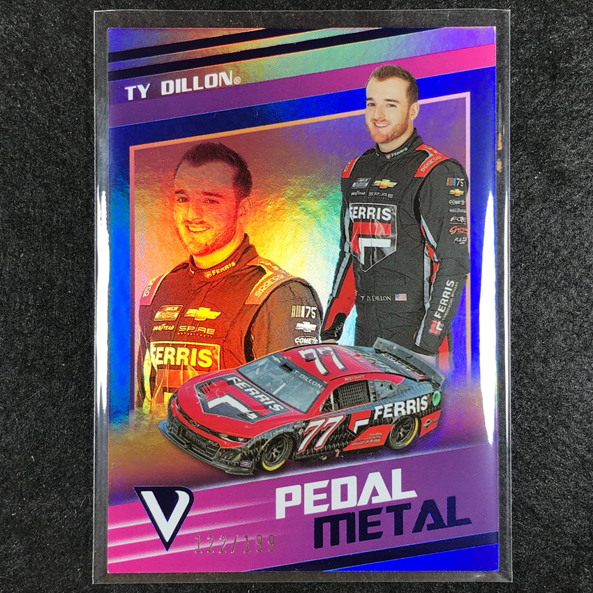 2023 Chronicles Racing TY DILLON Pedal to the Metal Blue 122/199