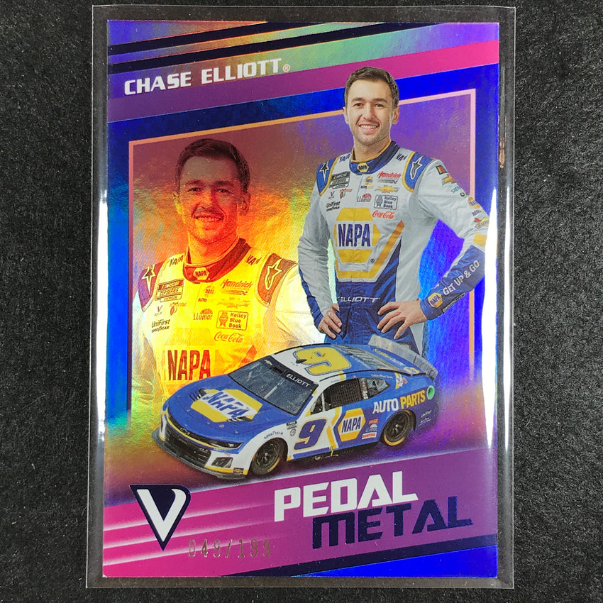 2023 Chronicles Racing CHASE ELLIOTT Pedal to the Metal Blue 49/199