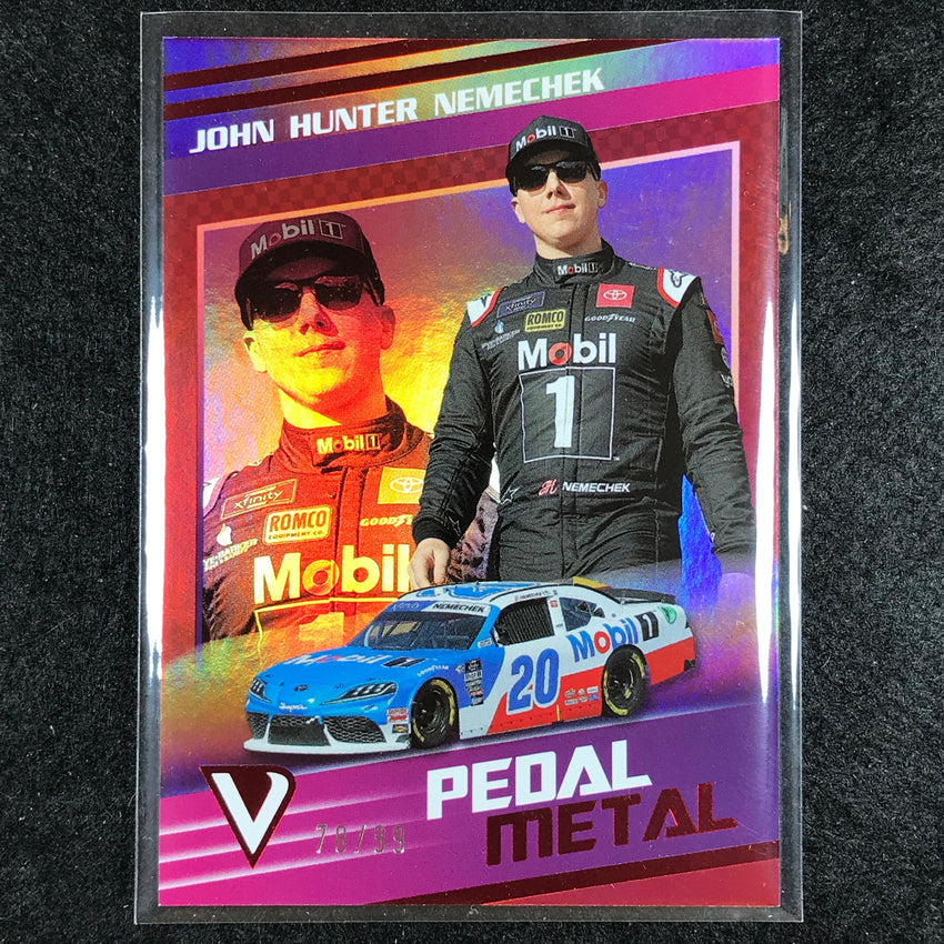 2023 Chronicles Racing JOHN HUNTER NEMECHEK Pedal to the Metal Red 78/99