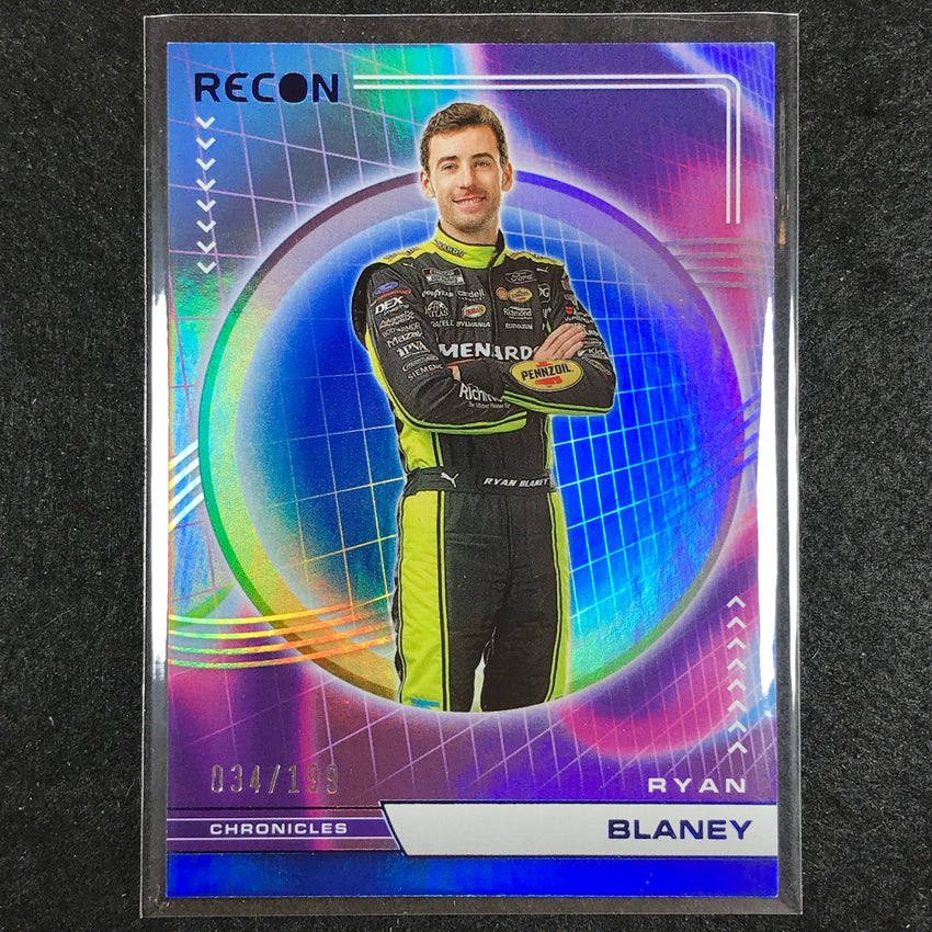 2023 Chronicles Racing RYAN BLANEY Recon Blue 34/199