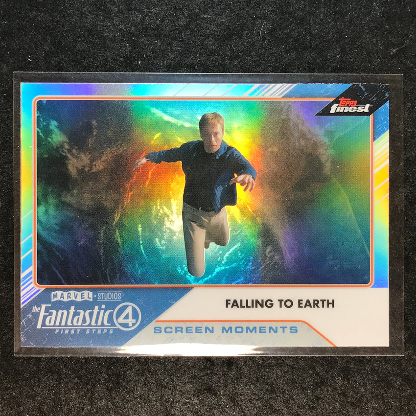 2026 Topps Finest Fantastic Four FALLING TO EARTH Screen Moments #SM-10
