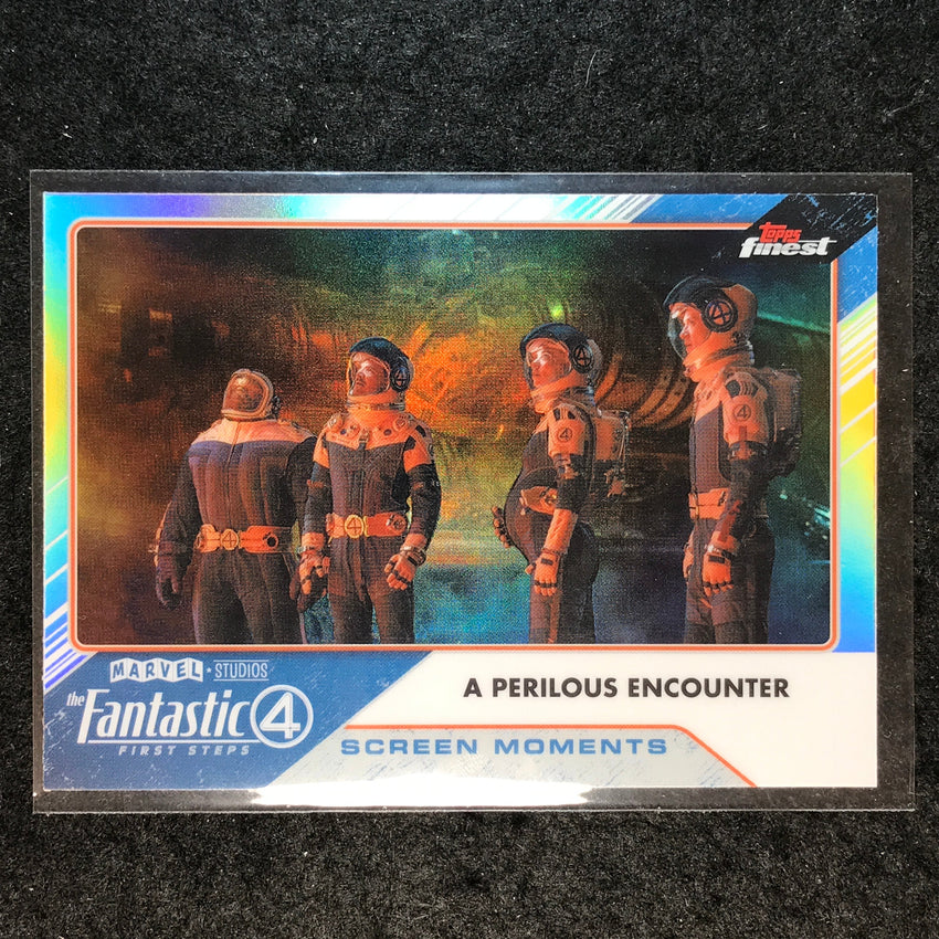 2026 Topps Finest Fantastic Four A PERILOUS ENCOUNTER Screen Moments #SM-12