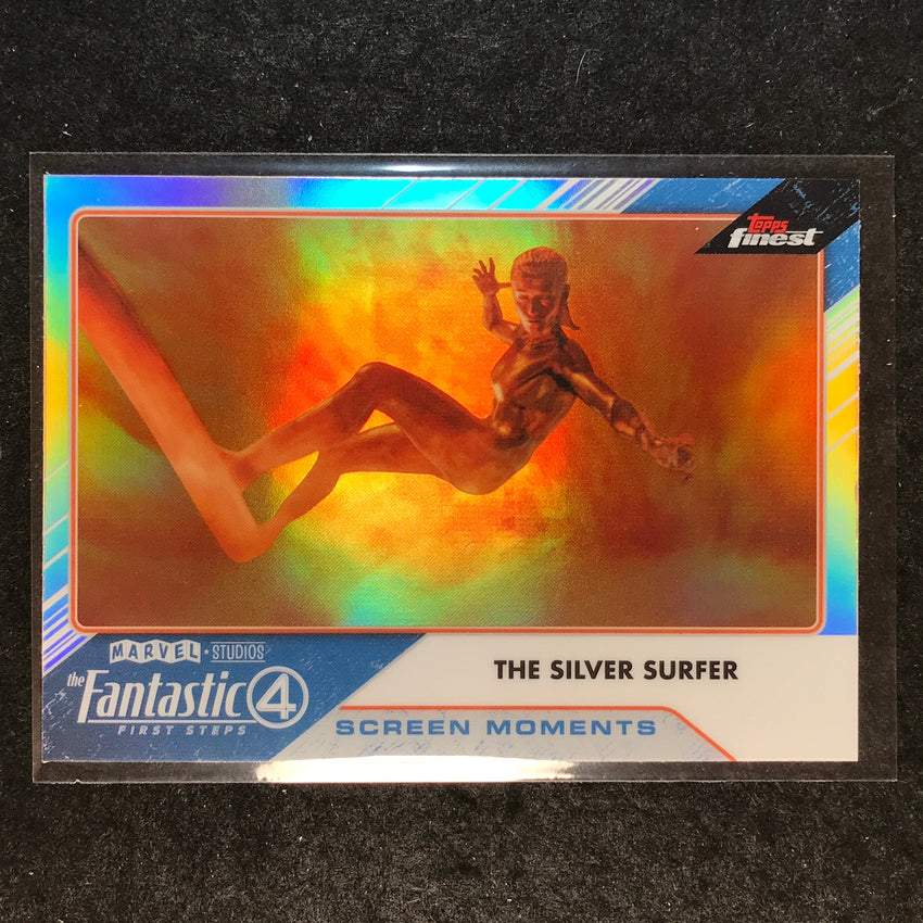 2026 Topps Finest Fantastic Four THE SILVER SURFER Screen Moments #SM-13