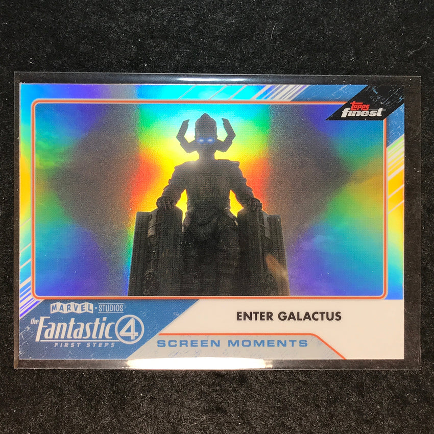 2026 Topps Finest Fantastic Four ENTER GALACTUS Screen Moments #SM-14