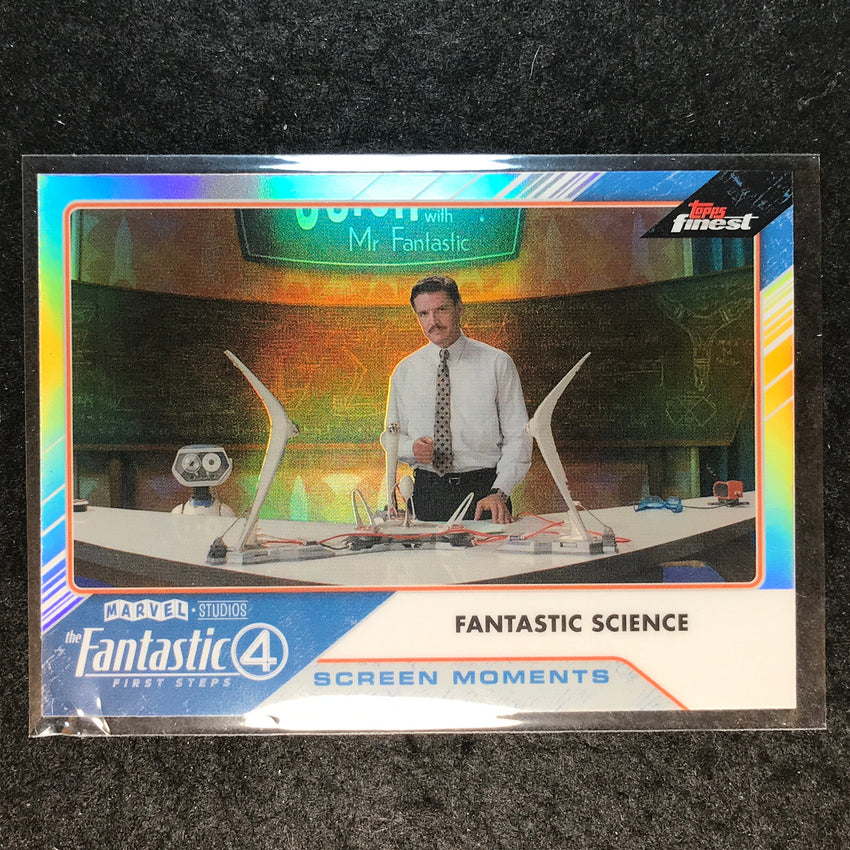 2026 Topps Finest Fantastic Four FANTASTIC SCIENCE Screen Moments #SM-16