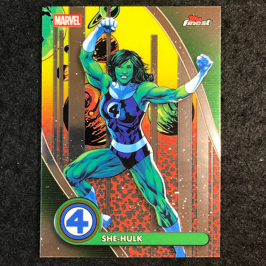 2026 Topps Finest Fantastic Four SHE-HULK Rare Base #97