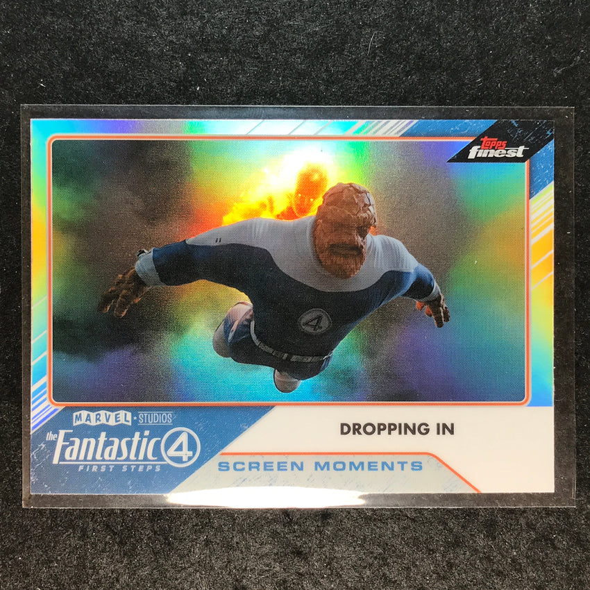 2026 Topps Finest Fantastic Four DROPPING IN Screen Moments #SM-18