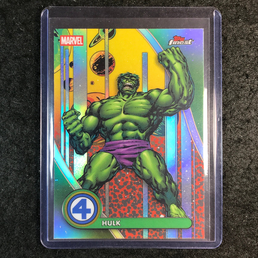 2026 Topps Finest Fantastic Four HULK Rare Refractor #92