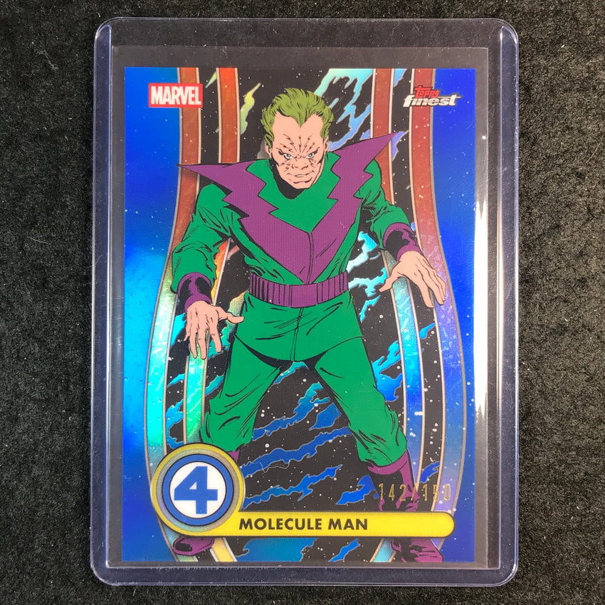 2026 Topps Finest Fantastic Four MOLECULE MAN Common Base Blue 142/150 #31