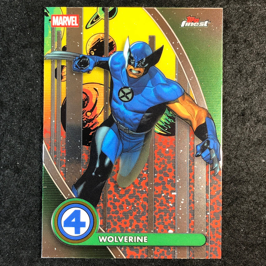 2026 Topps Finest Fantastic Four WOLVERINE Rare Base #100