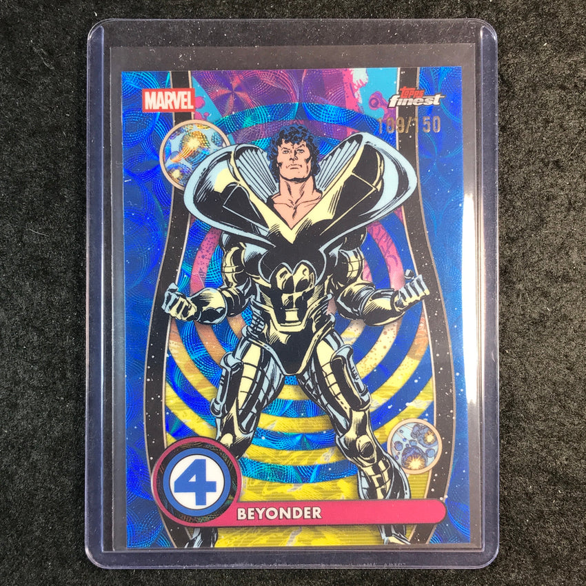 2026 Topps Finest Fantastic Four BEYONDER Common Negative Zone Blue 109/150 #15