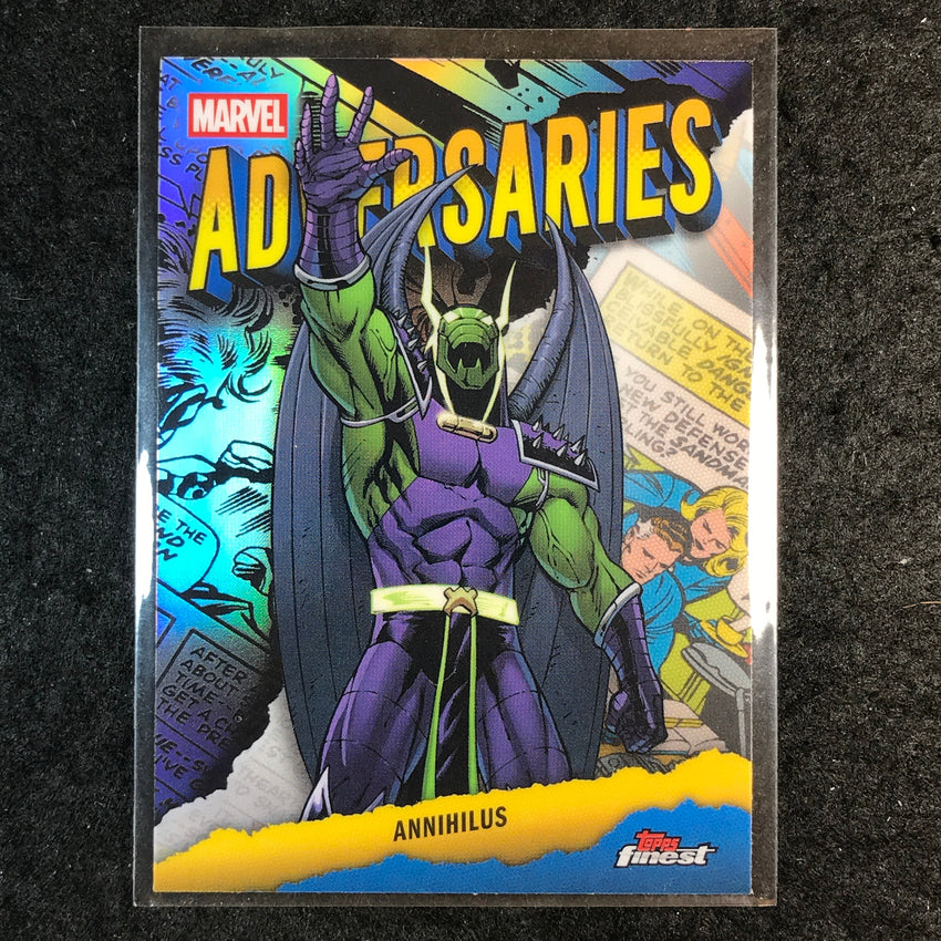 2026 Topps Finest Fantastic Four ANNIHILUS Adversaries #AD-1