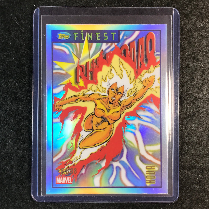2026 Topps Finest Fantastic Four NOVA Tribute to Finest '96 Refractor 64/96 #68