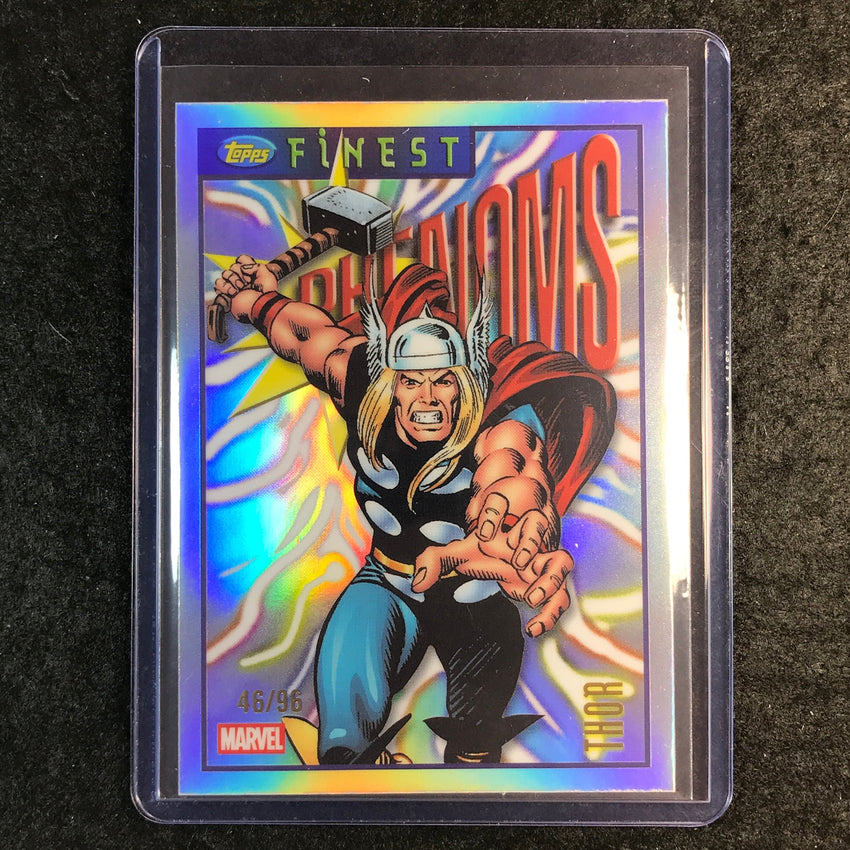 2026 Topps Finest Fantastic Four THOR Tribute to Finest '96 Refractor 46/96 #87