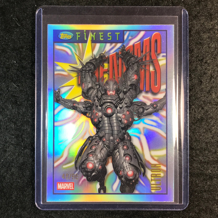 2026 Topps Finest Fantastic Four ULTRON Tribute to Finest '96 Refractor 48/96