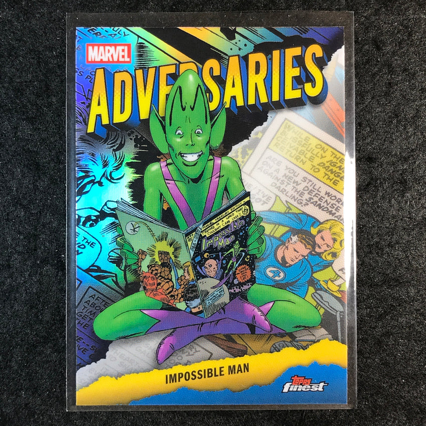 2026 Topps Finest Fantastic Four IMPOSSIBLE MAN Adversaries #AD-6