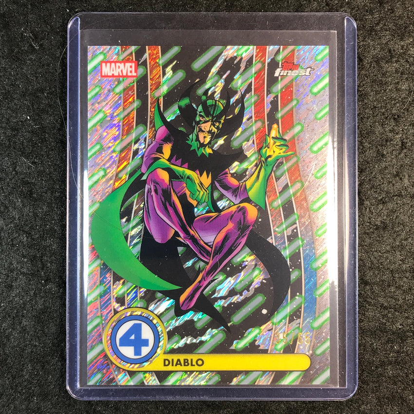 2026 Topps Finest Fantastic Four DIABLO Common Cosmic Ray 35/65 #13
