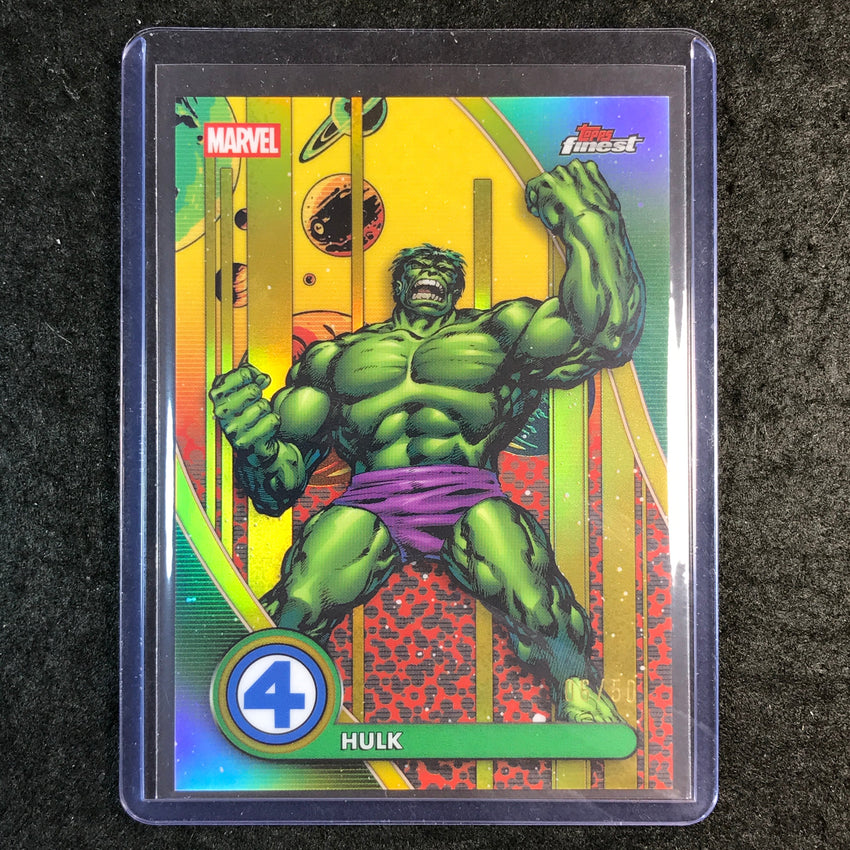 2026 Topps Finest Fantastic Four HULK Rare Gold 6/50 #92
