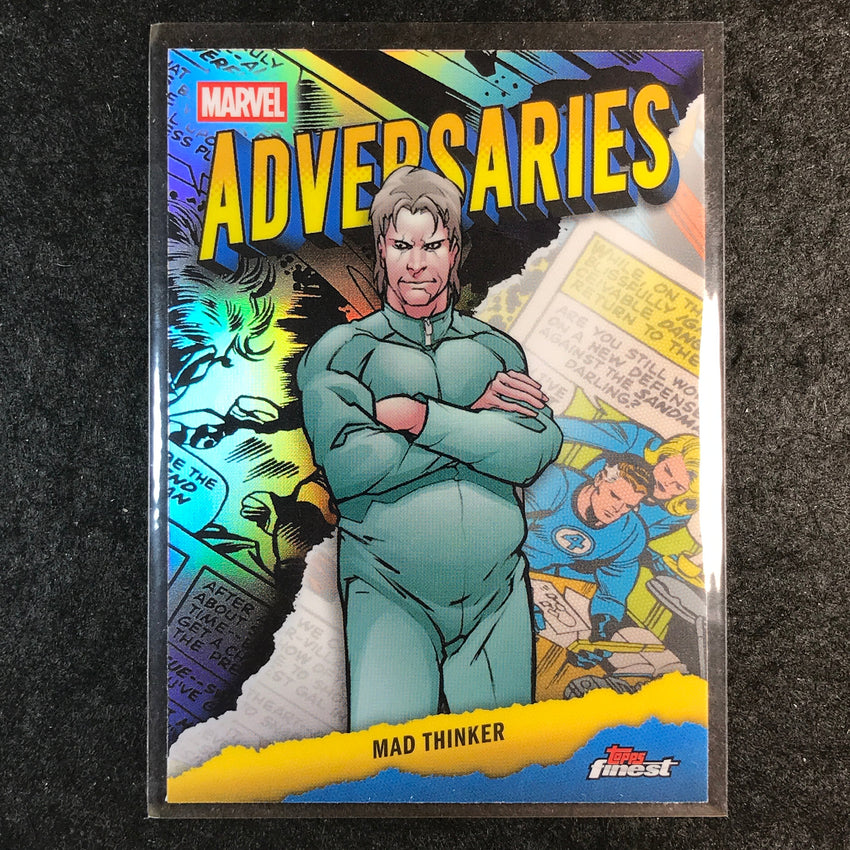 2026 Topps Finest Fantastic Four MAD THINKER Adversaries #AD-9